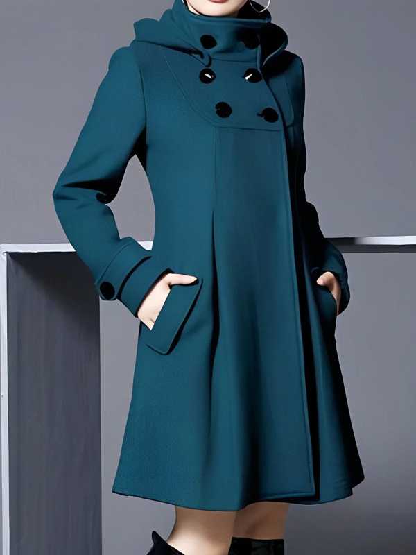 Solveig™ | Elegante damesjas met capuchon