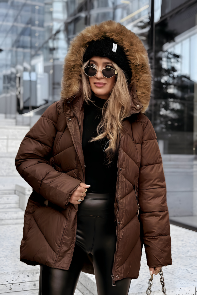 Rhea | Stijlvolle warme parka