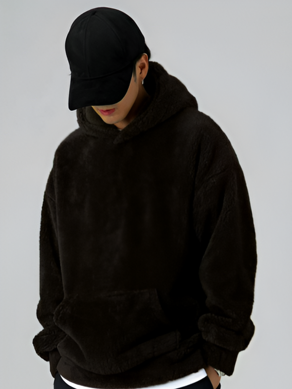 Sem™ | Warme geblokte hoodie met relaxte pasvorm