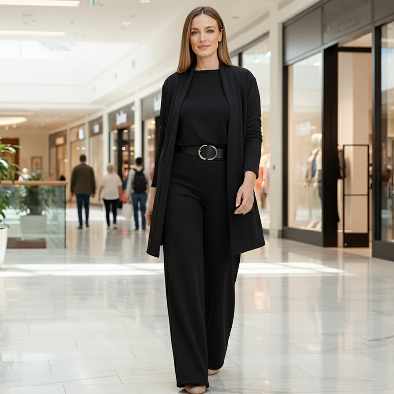 Amira™ | Luxe & Comfortabele Driedelig Damespak