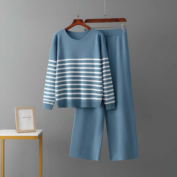 Mila™ | Moderne gebreide tweedelige set