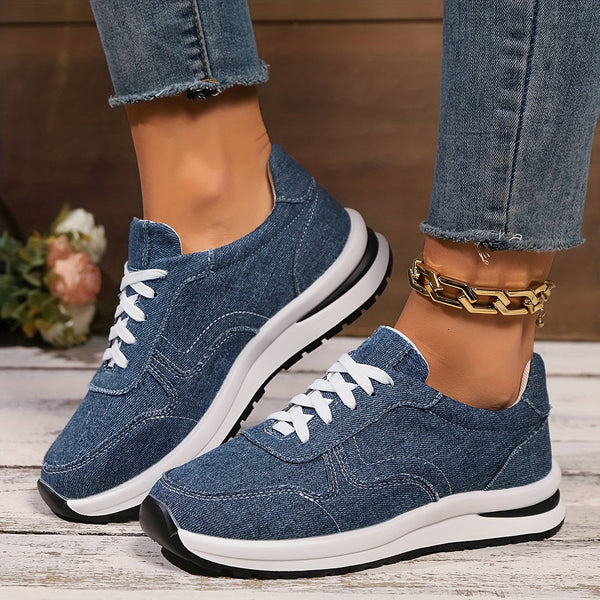 Izzy™ | Comfortabele Sneakers met Spijkerstof