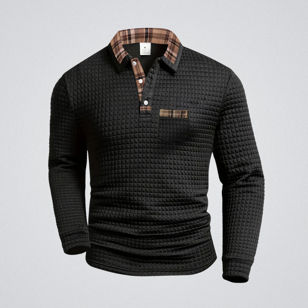 Gestreepte polo