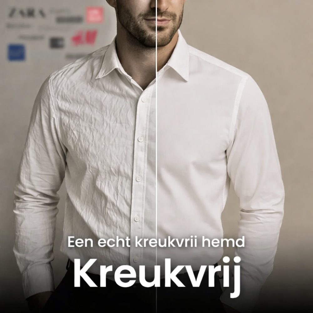 Noah | Kreukvrij Slim Fit Overhemd