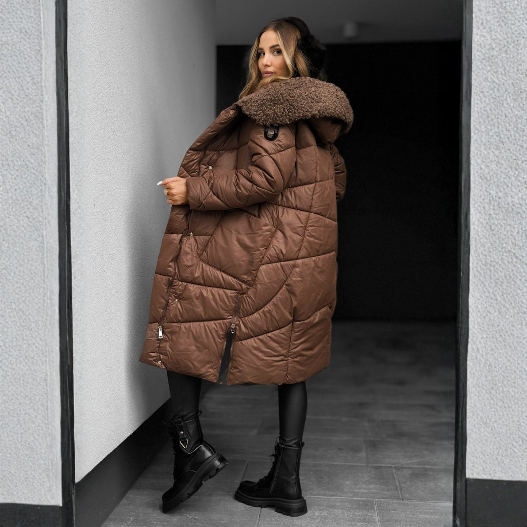 Miloë | Warme Gewatteerde Parka Winterjas