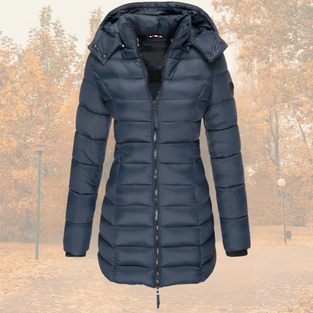 Elena | Warme Gewatteerde Winterjas