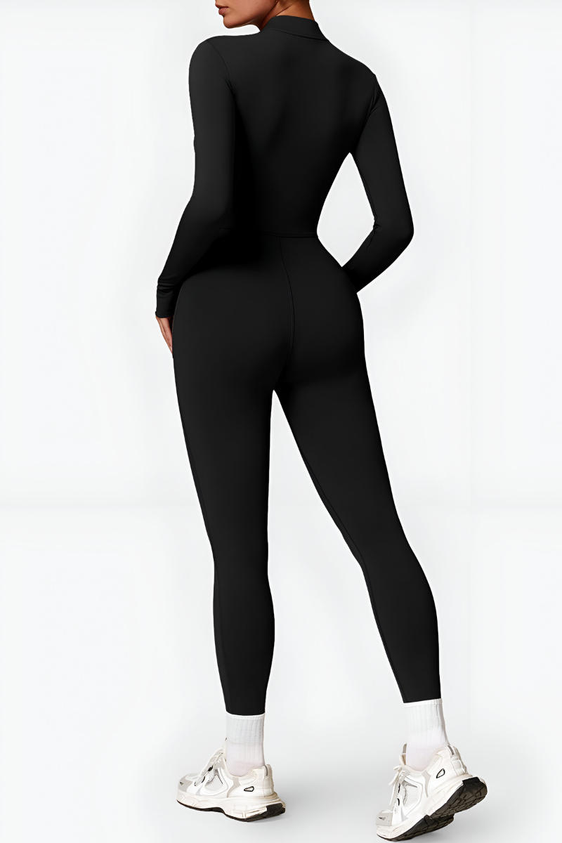 Selara | Thermische fleece jumpsuit met rits