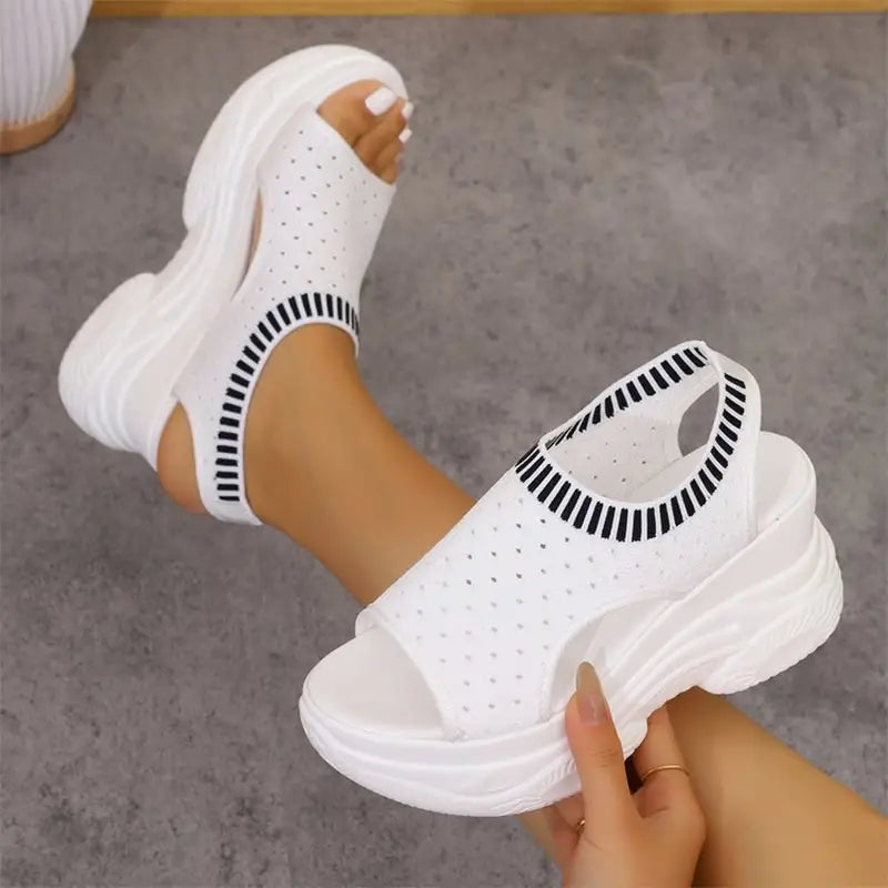 Julia | Comfortabele Platform Sandalen