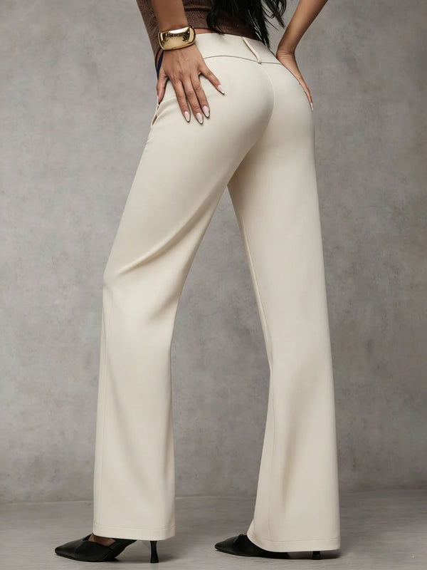 Sanne™ | Elegante Wijde Pijp Broek