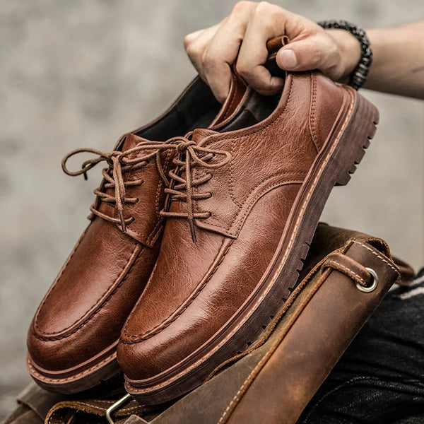 Echte Leren Westwell Lowcut Schoenen