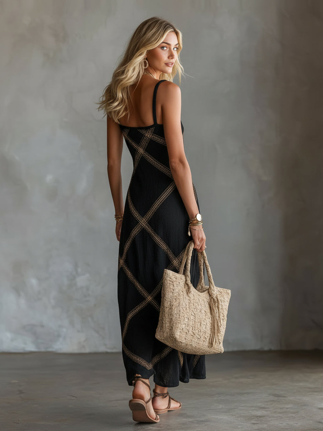 Zafira | Elegante Jumpsuit Met Wijde Pijpen En Print