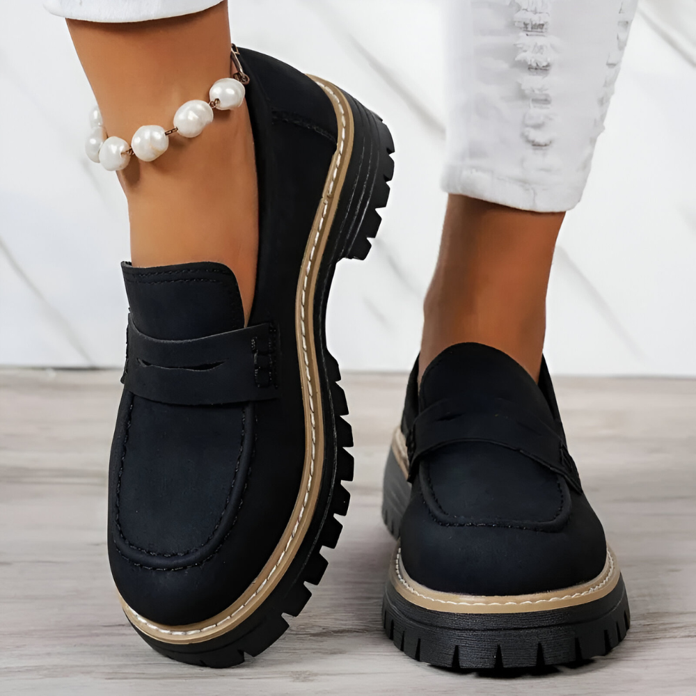 Niene™ | Stijlvolle Comfortabele Loafers met Ondersteunend Voetbed