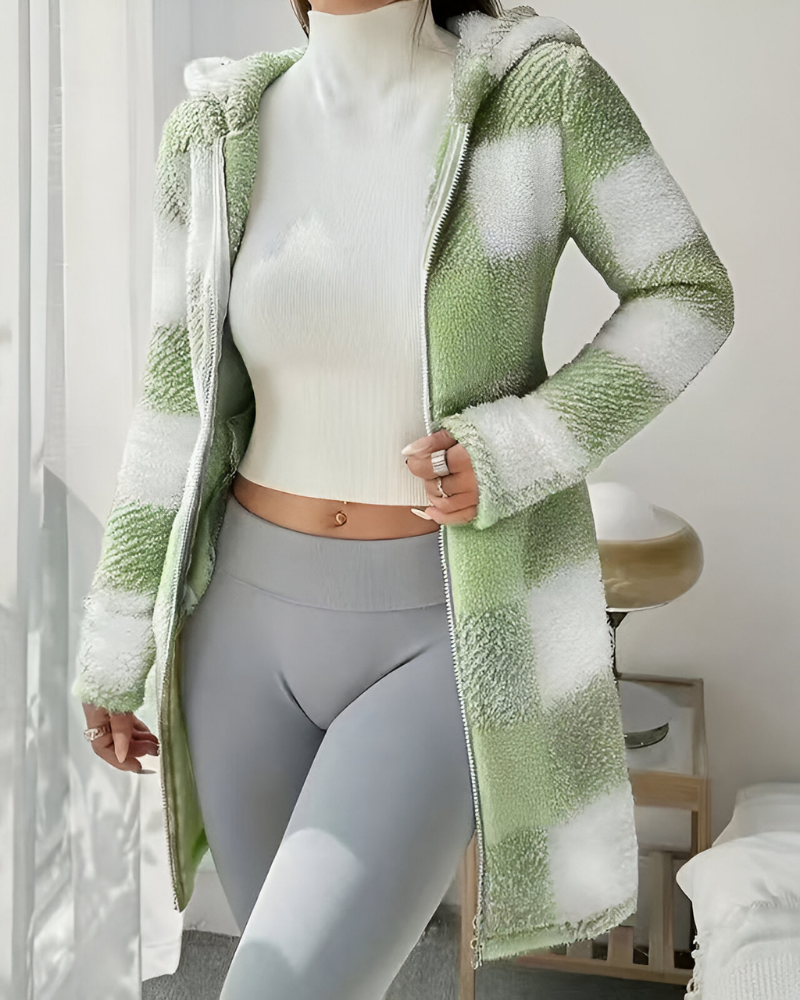 Zari | Moderne Warme Jas met Capuchon
