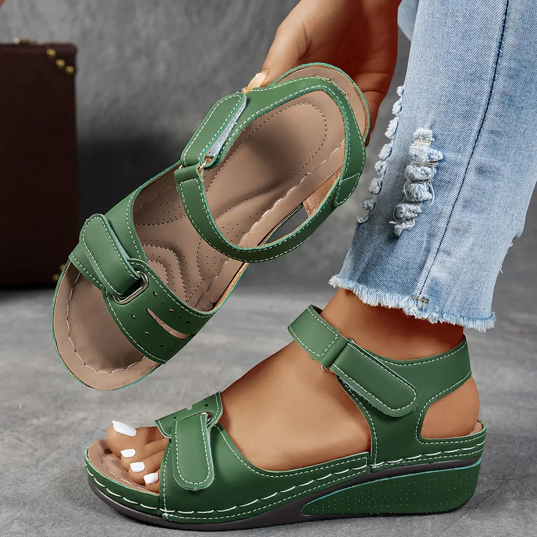 Reni™ | Casual Comfortabele Sandalen met Ondersteunend Voetbed