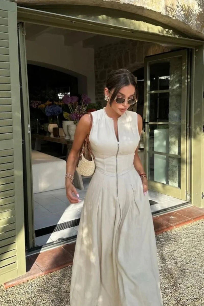 Olin | Stijlvolle Getailleerde Jumpsuit
