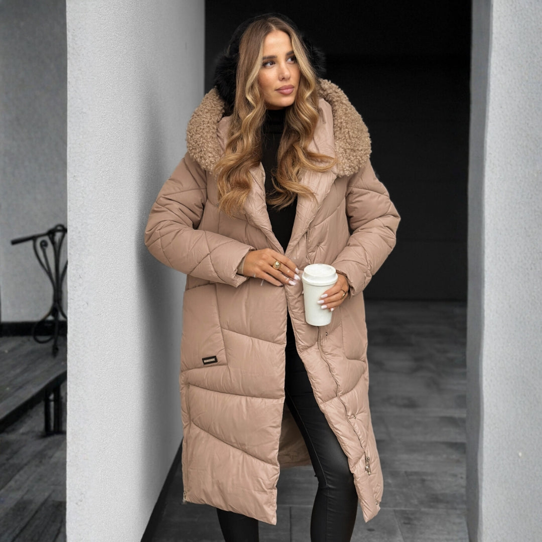 Miloë | Warme Gewatteerde Parka Winterjas