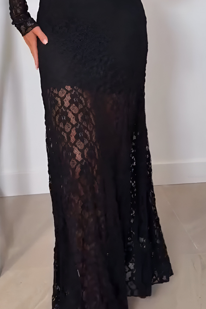 Rona | Elegante Kant Maxijurk