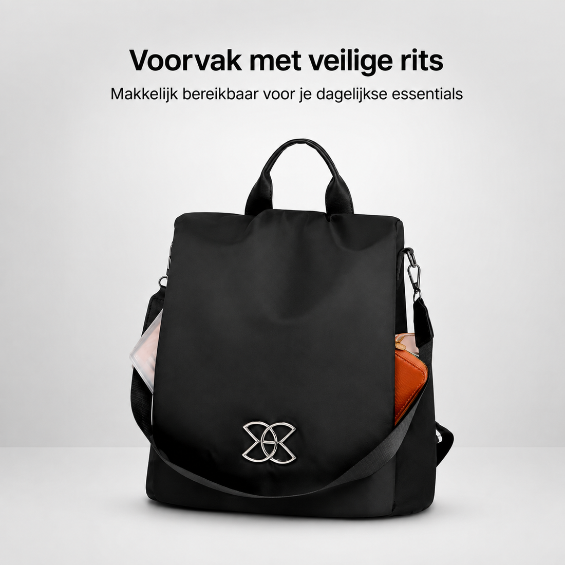 Nel™ | Elegante Anti-Diefstal Rugzak Met Verborgen Rits