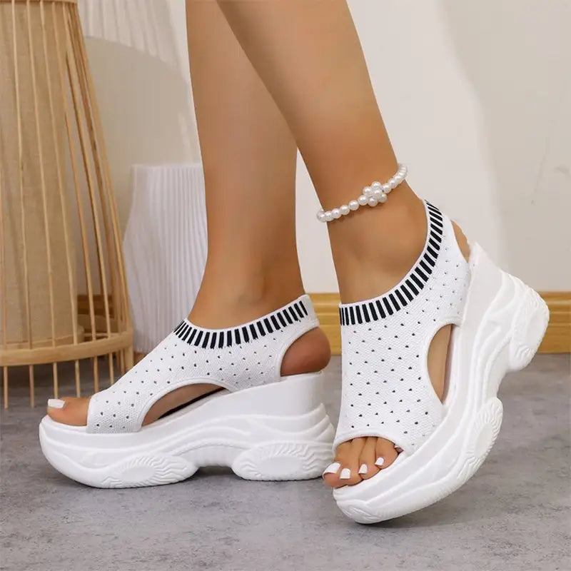 Julia | Comfortabele Platform Sandalen