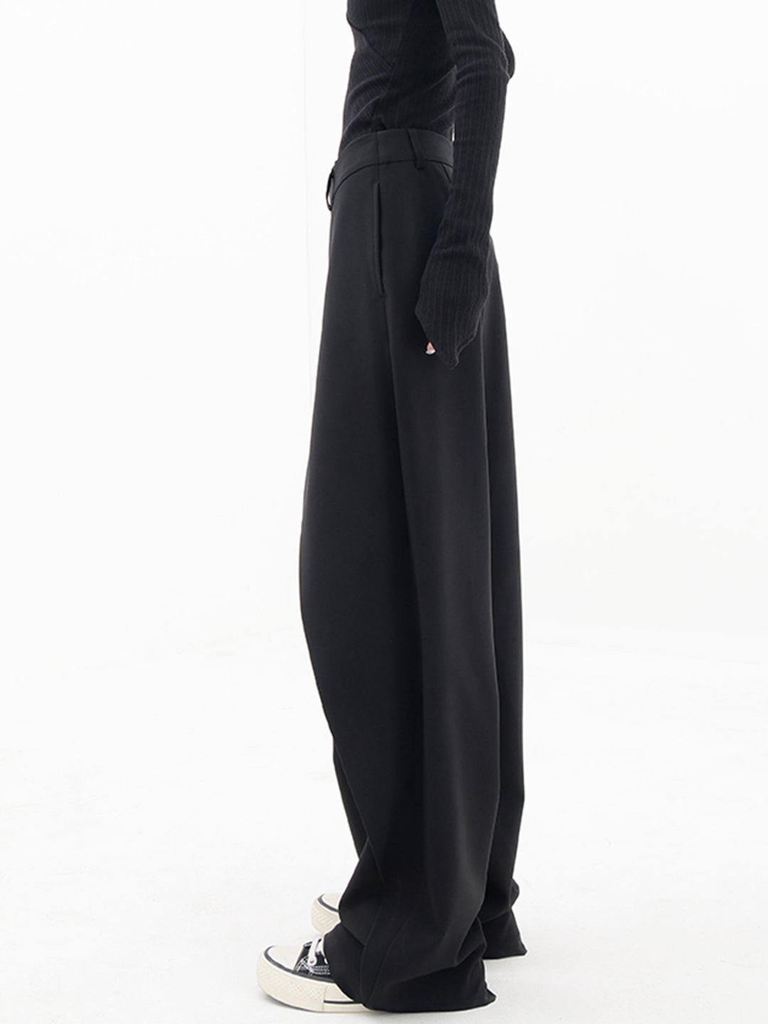 Mia™ | Modieuze asymmetrische broek