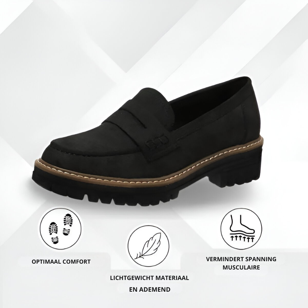 Niene™ | Stijlvolle Comfortabele Loafers met Ondersteunend Voetbed