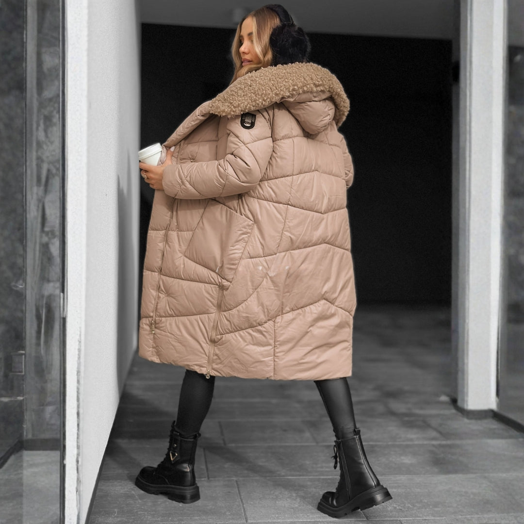 Miloë | Warme Gewatteerde Parka Winterjas