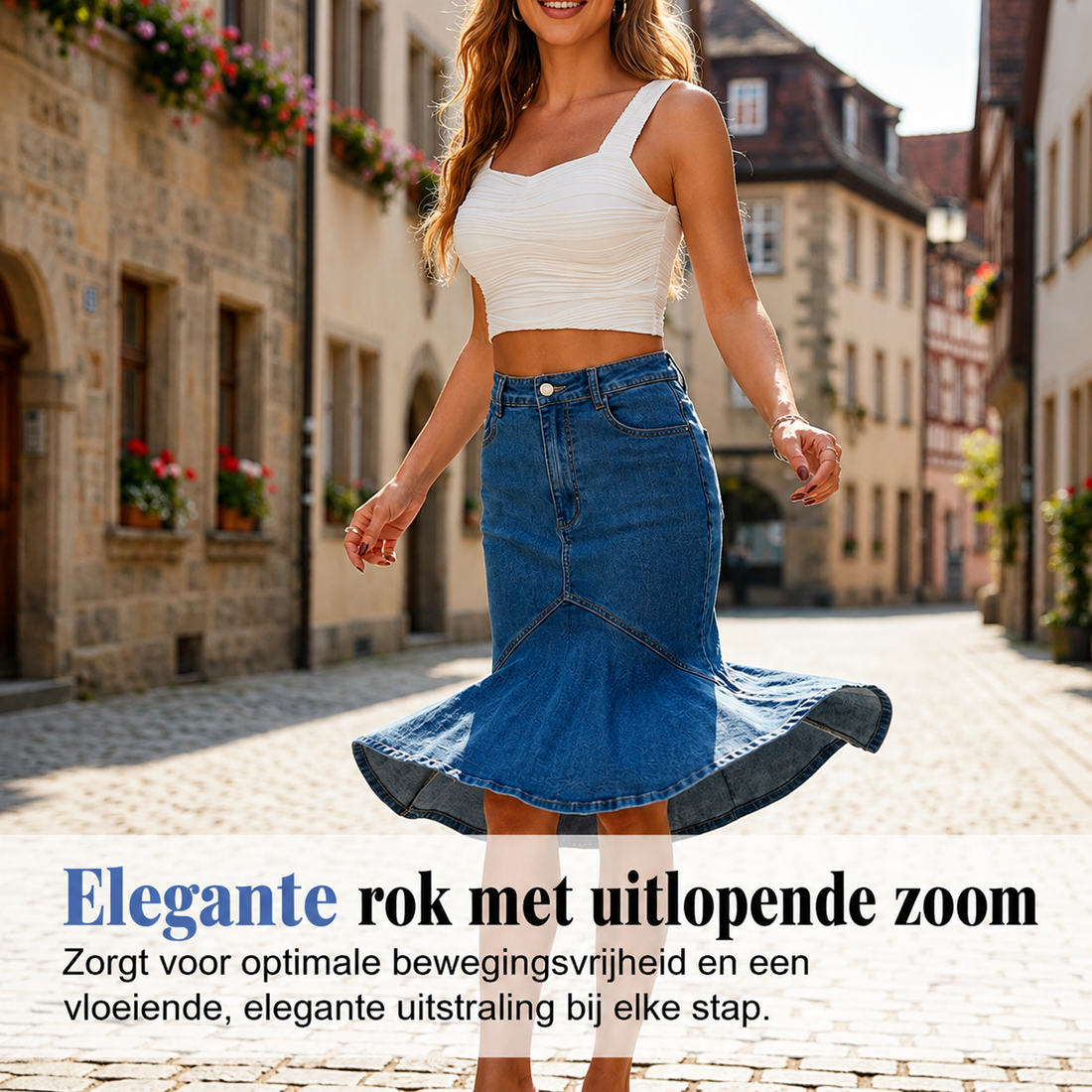 Ivessa™ | High Waisted Tummy Control Rok