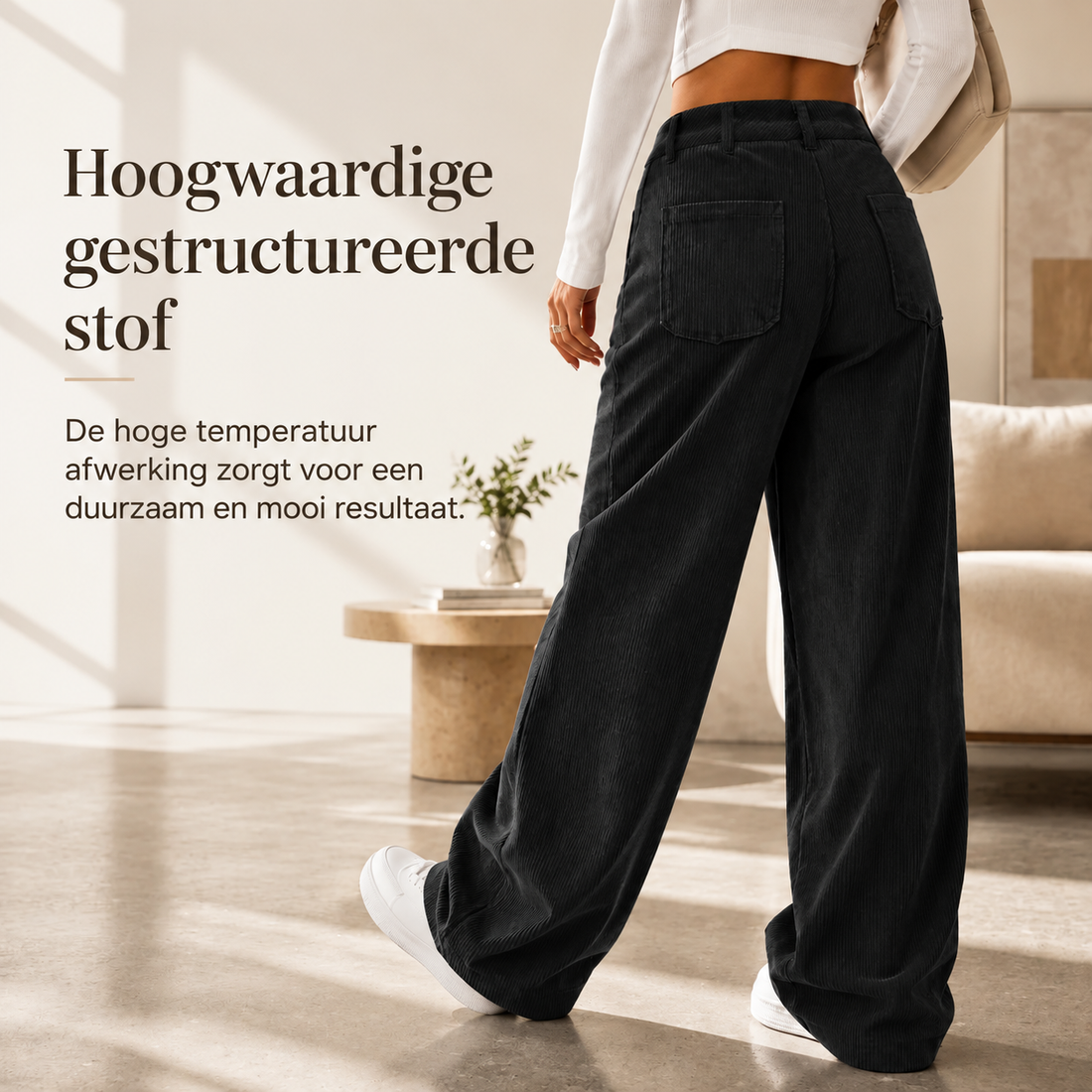 Noelle™ | Comfortabele Wijde Broek Met Zakken