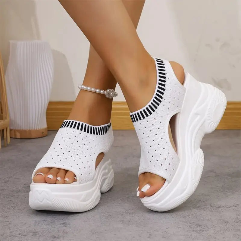 Julia | Comfortabele Platform Sandalen