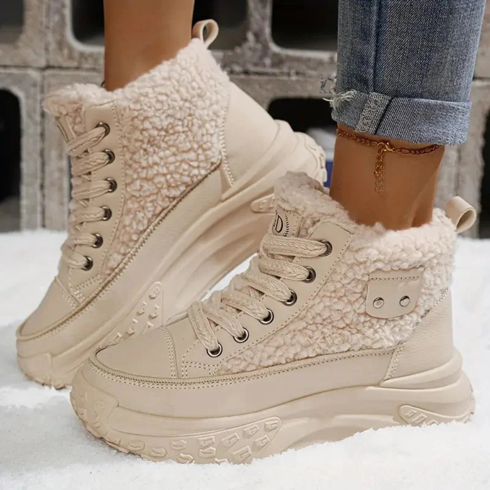 Kamilla™ | Warme gevoerde winterboots met dikke zool