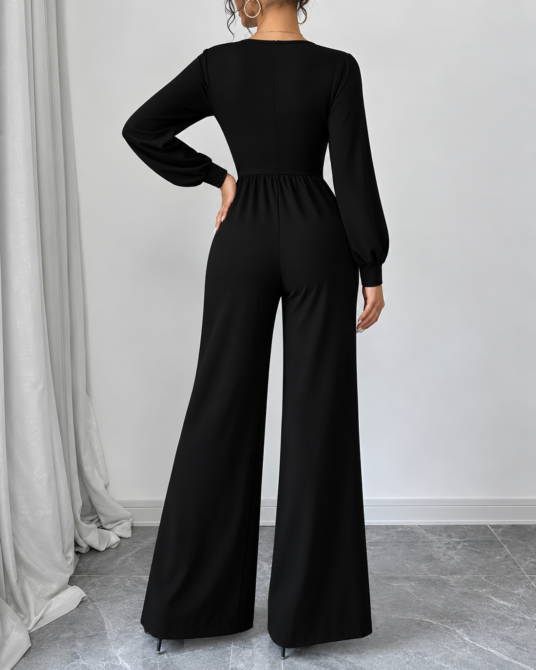 Kira™ | Elegante Jumpsuit met Kantdetails