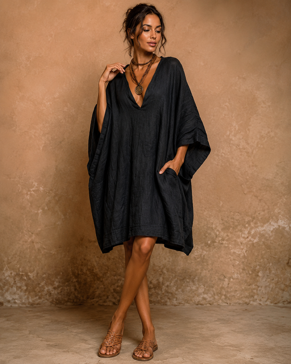 Cassienne | Oversized Linnen Jurk