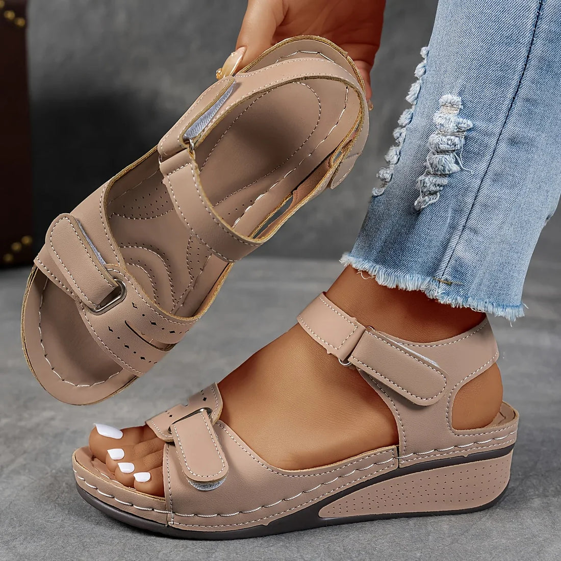 Reni™ | Casual Comfortabele Sandalen met Ondersteunend Voetbed