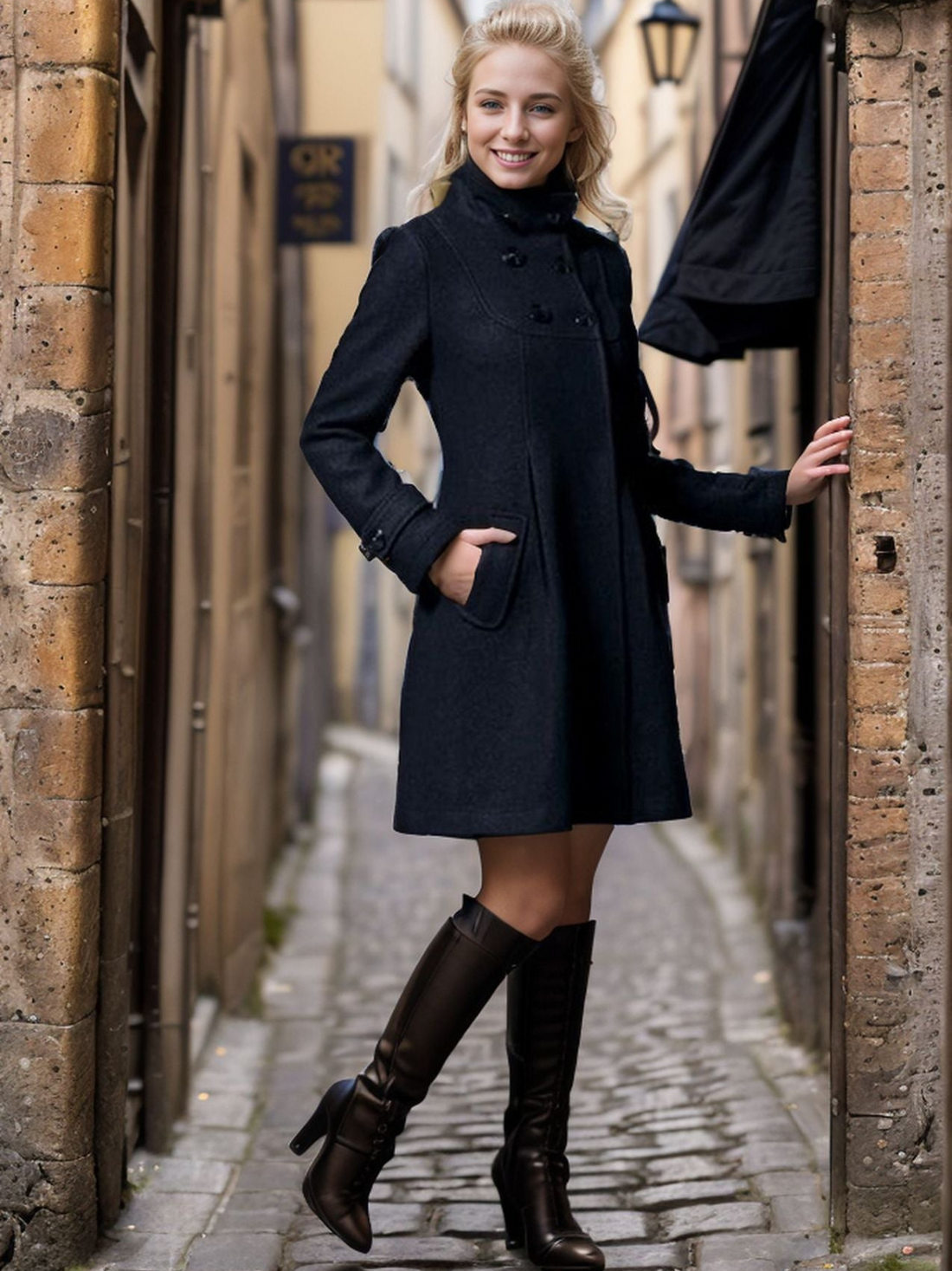 Solveig™ | Elegante damesjas met capuchon