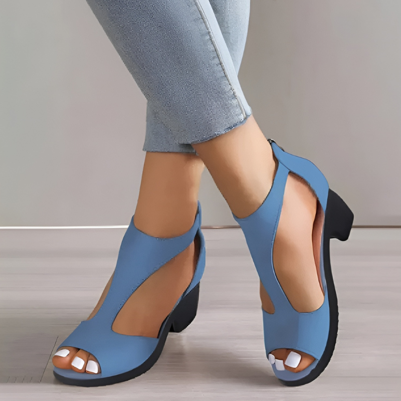 Ziva | Elegante Comfortabele Hakken met Zachte Comfortzool