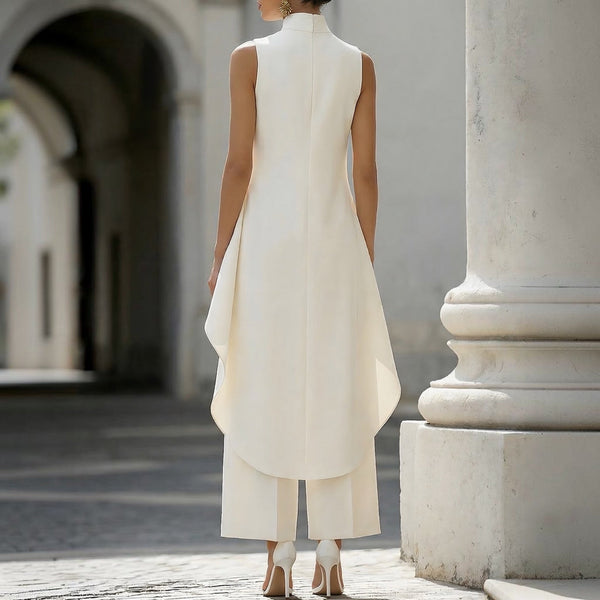Yvonne | Elegante Mouwloze 2-Delige Set