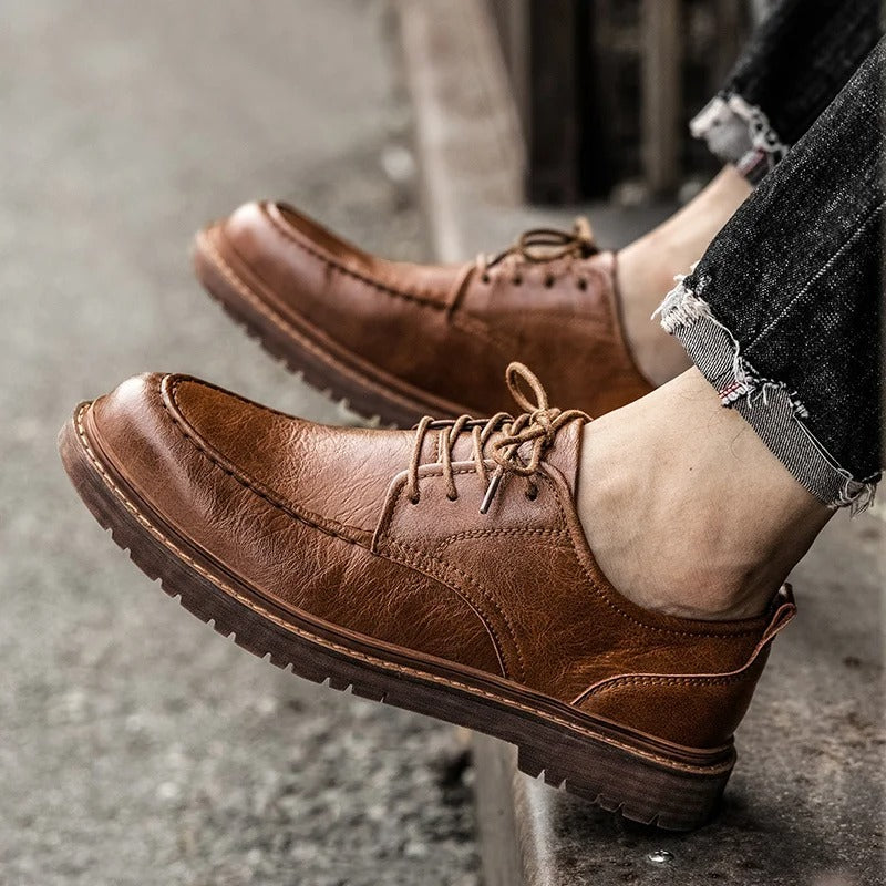 Echte Leren Westwell Lowcut Schoenen