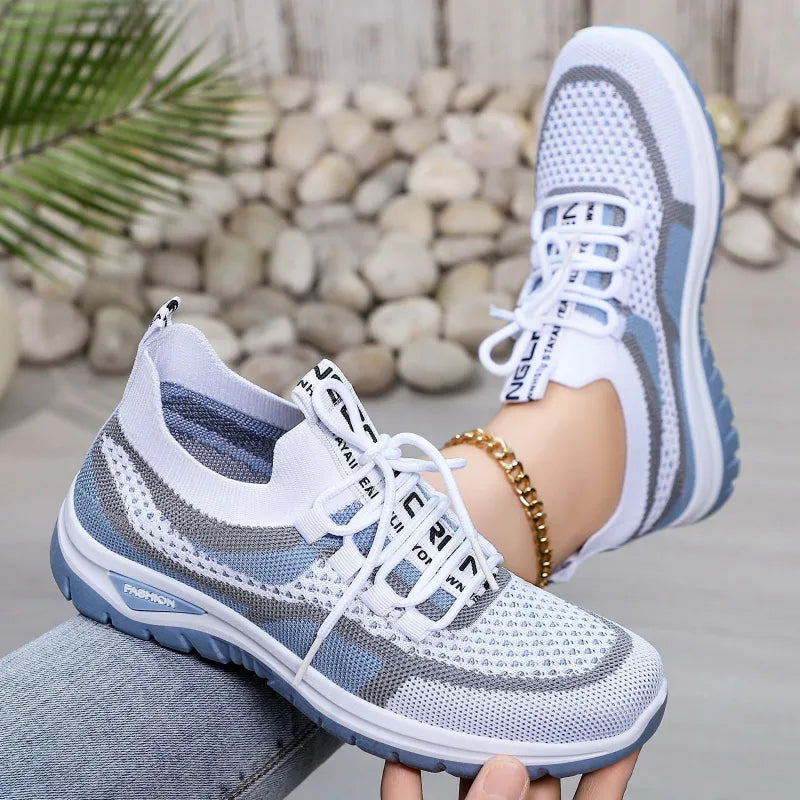 Mika™ | Stijlvolle Ademende Sneakers met Ondersteunend Voetbed