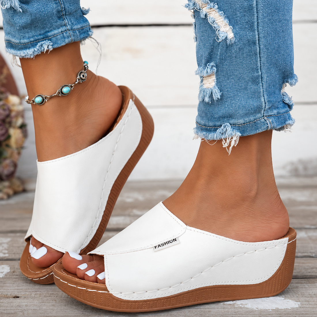 Lily™ | Comfort Sandalen met Ondersteunend Voetbed