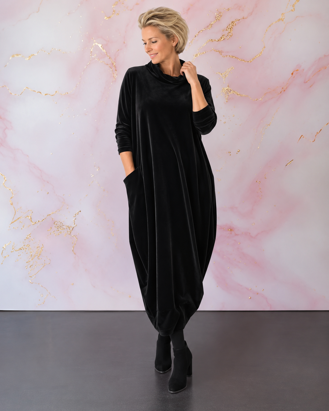 Elise | Comfortabele Hoodie Jurk