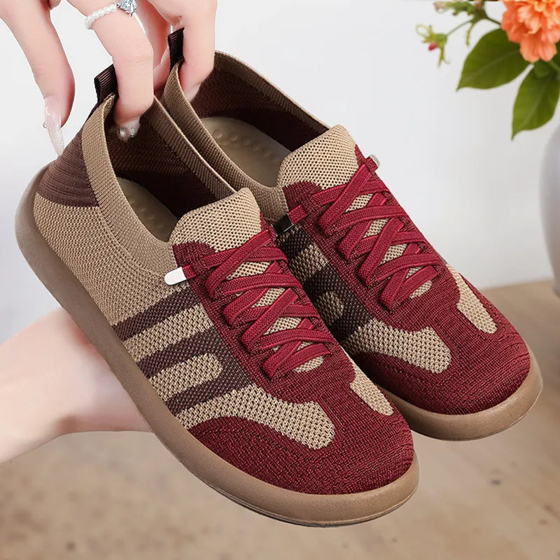 ErgoNova™ | Comfort Sneakers voor Dames met Ondersteunend Voetbed