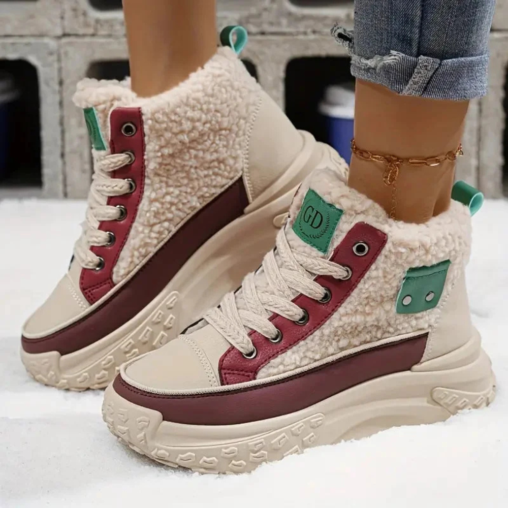 Kamilla™ | Warme gevoerde winterboots met dikke zool