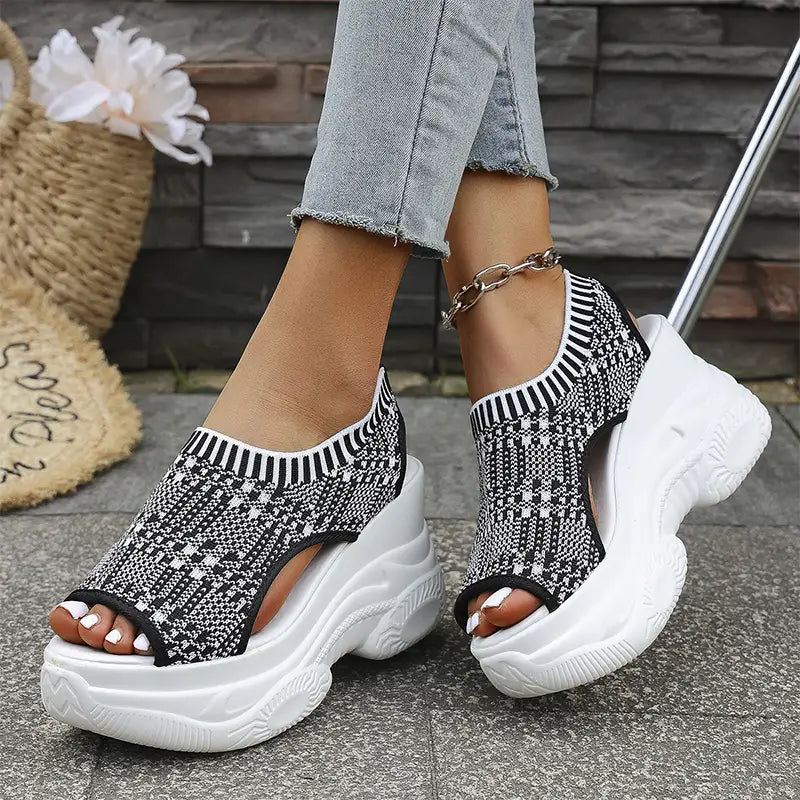 Julia | Comfortabele Platform Sandalen
