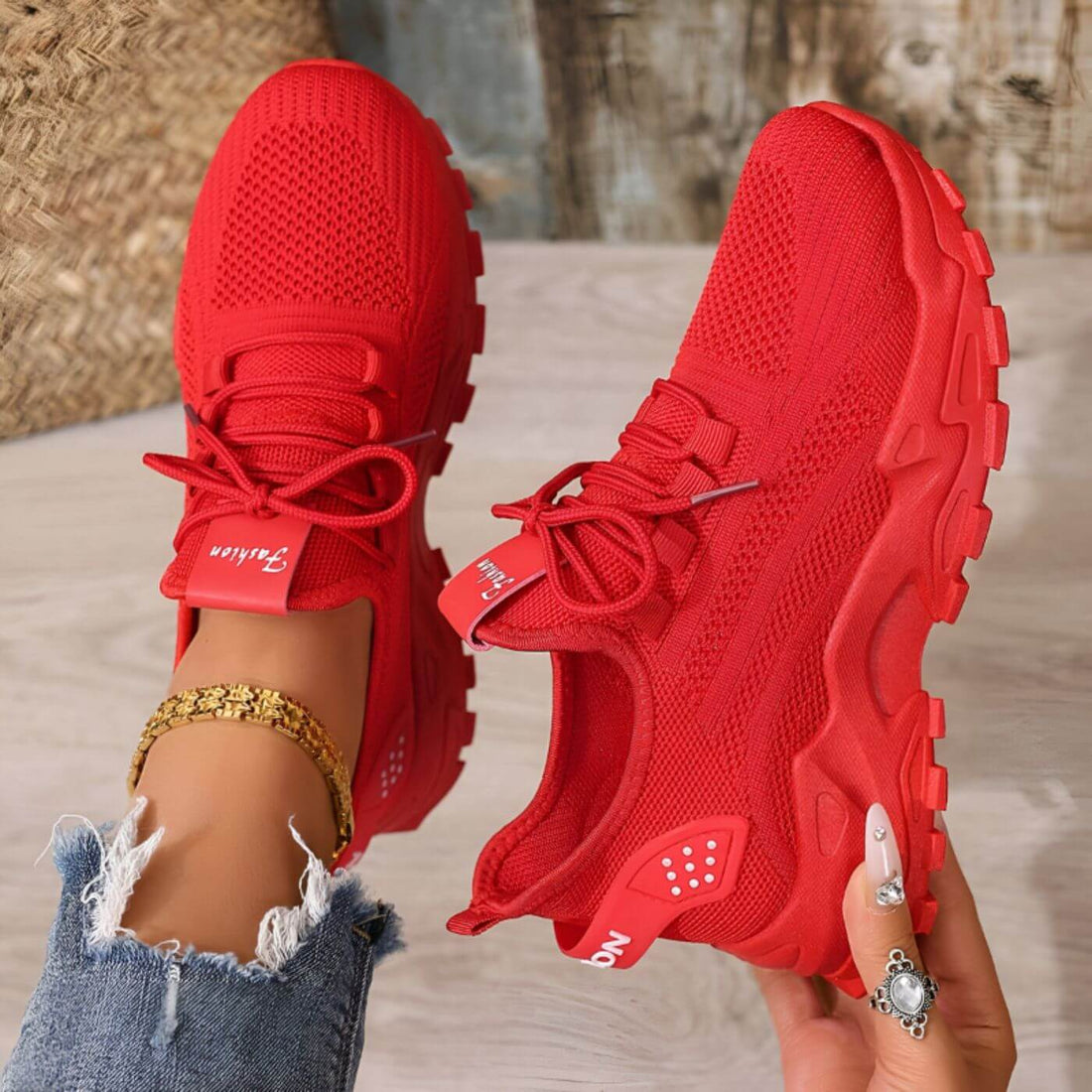 Elora | Stijlvolle Lichtgewicht Wandel Sneakers