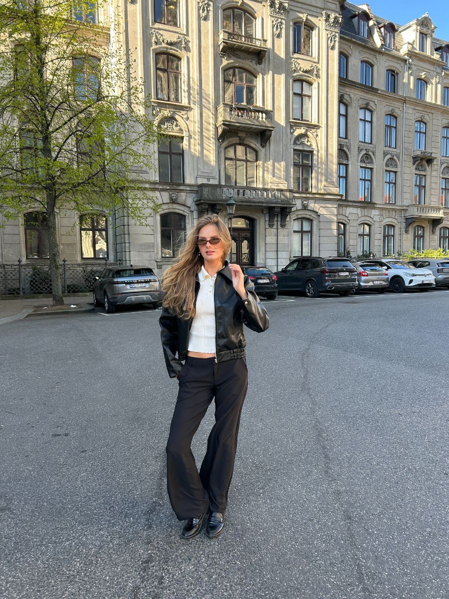 Mila™ | Leren Jas