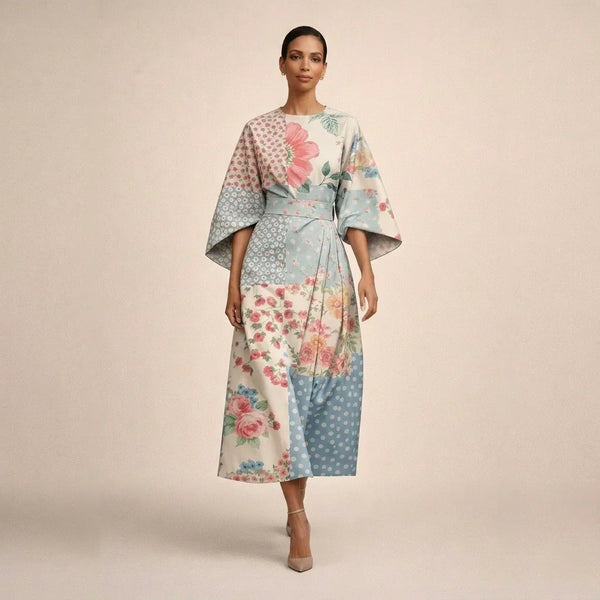 Alma™ | Elegante Midi Jurk