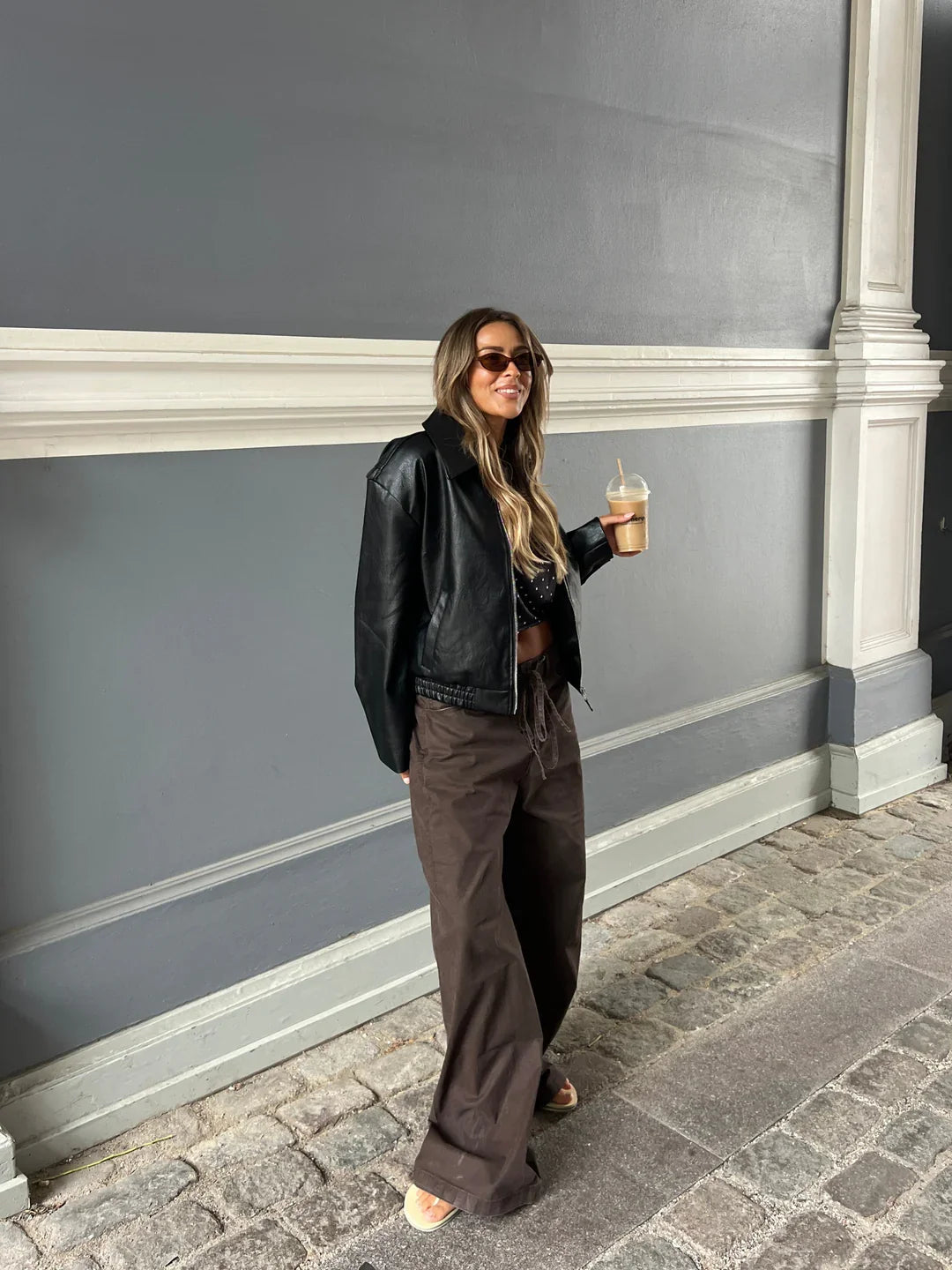 Mila™ | Leren Jas