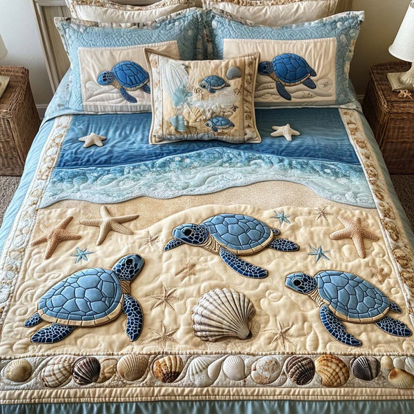 3-delige Matras Set – Zeeschildpadden