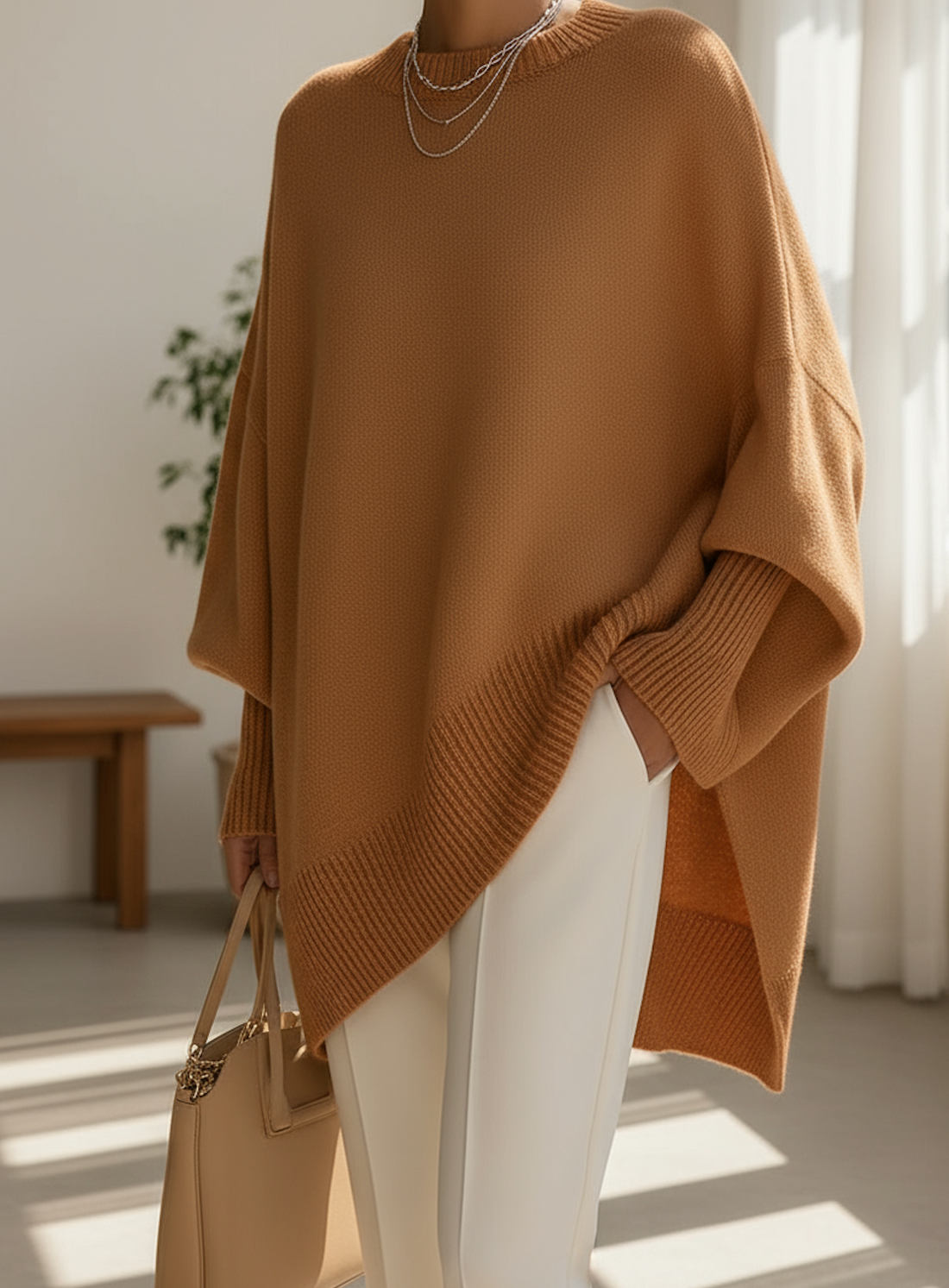 Rania | Elegante Oversized Gebreide Trui