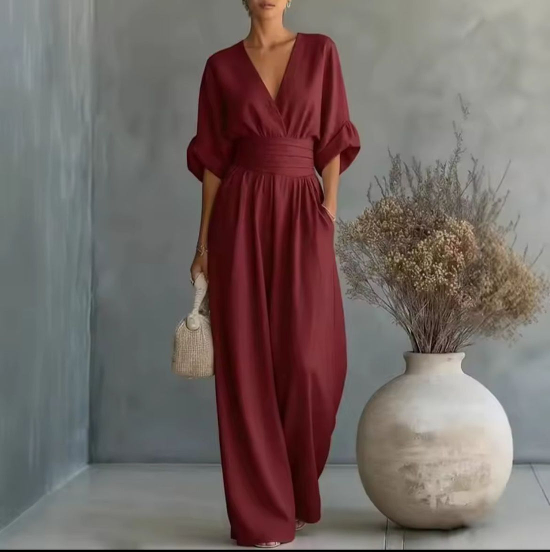 Willemijn | Kimono Mouw Jumpsuit